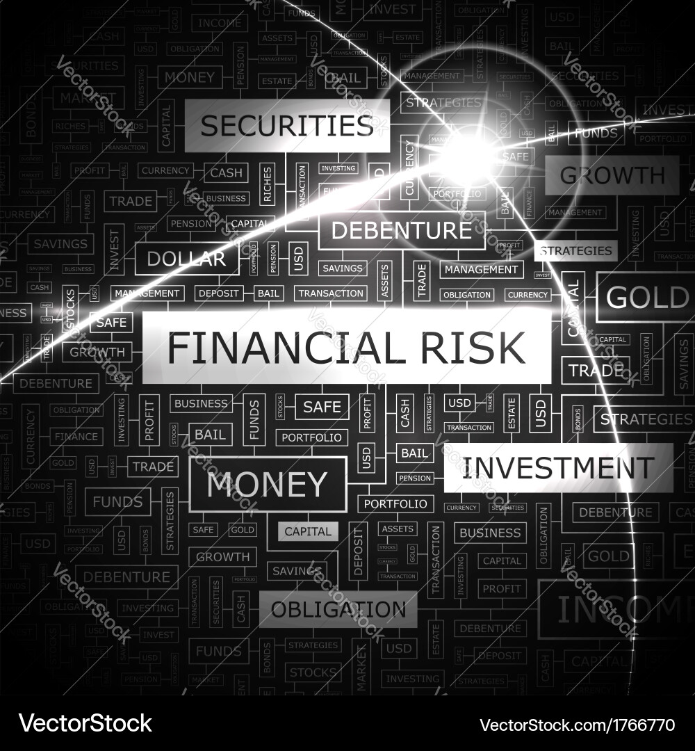 Financial risk Royalty Free Vector Image - VectorStock