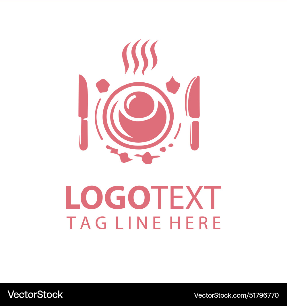Restaurant logo Royalty Free Vector Image - VectorStock
