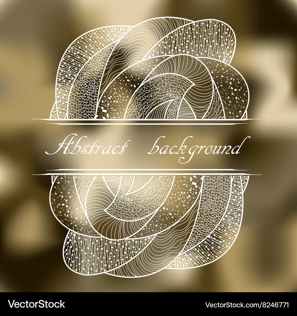 Abstract khaki background with pattern Vector Image