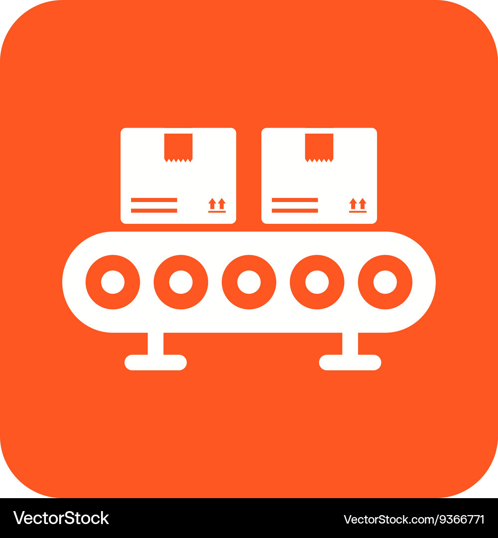 Assembly line Vector Image