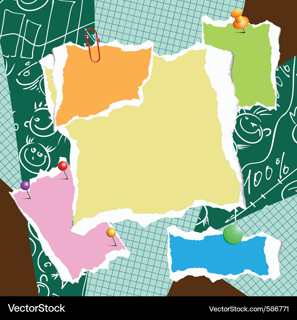 Background with tags Vector Image