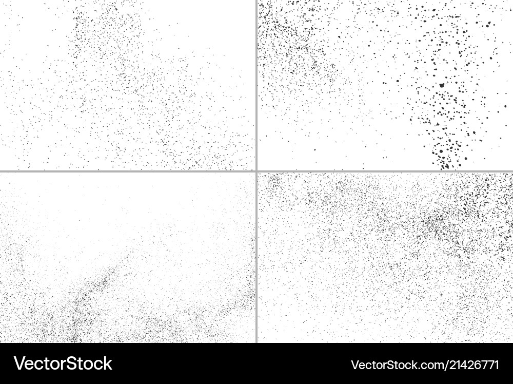 Set grunge texture Set grunge texture vector image