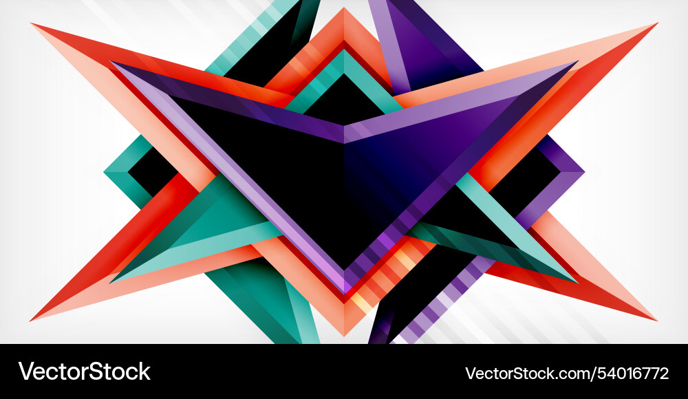 Arrows with 3d effect abstract background Arrows with 3d effect abstract background Vector Image