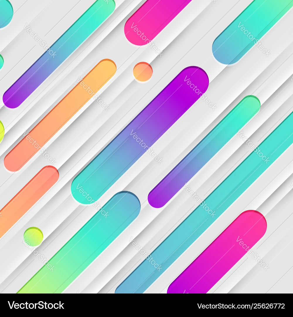 Colorful abstract background with balls and lines Colorful abstract background with balls and lines vector image