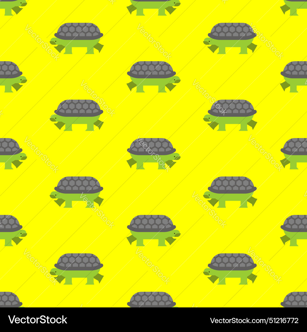 Turtle pattern seamless tortoise background Turtle pattern seamless tortoise background vector image