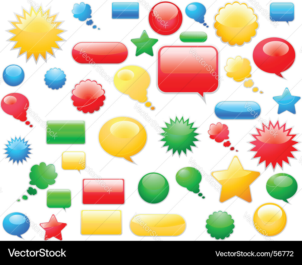 Web Icons Collection vector image