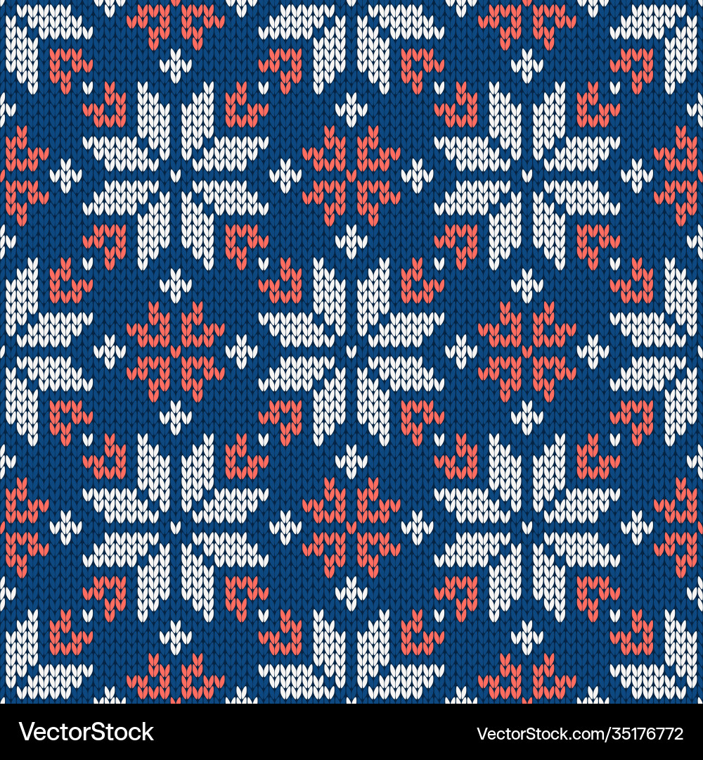 Weihnachten und neues Jahr traditionell gestrickt Weihnachten und neues Jahr traditionell gestrickt vektorbild