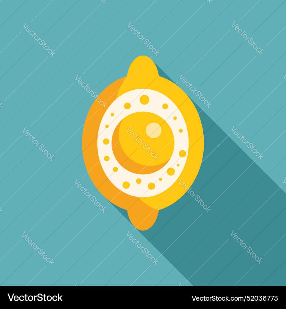 Lemon slice with seeds showing refreshing citrus Lemon slice with seeds showing refreshing citrus Vector Image