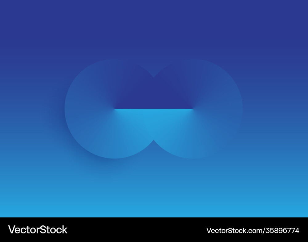 Minimalistic gradient design background vector image