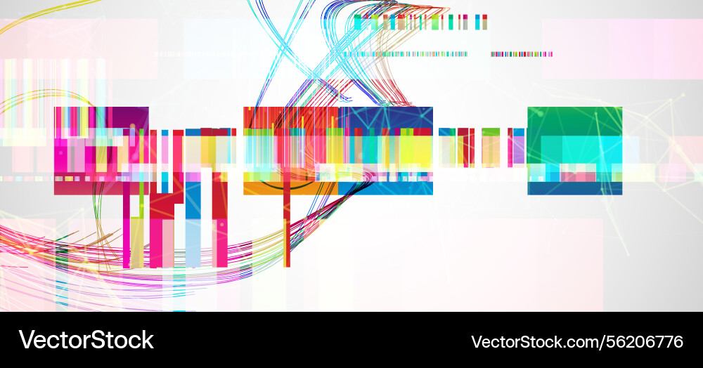 Abstract colorful background with different Abstract colorful background with different vector image