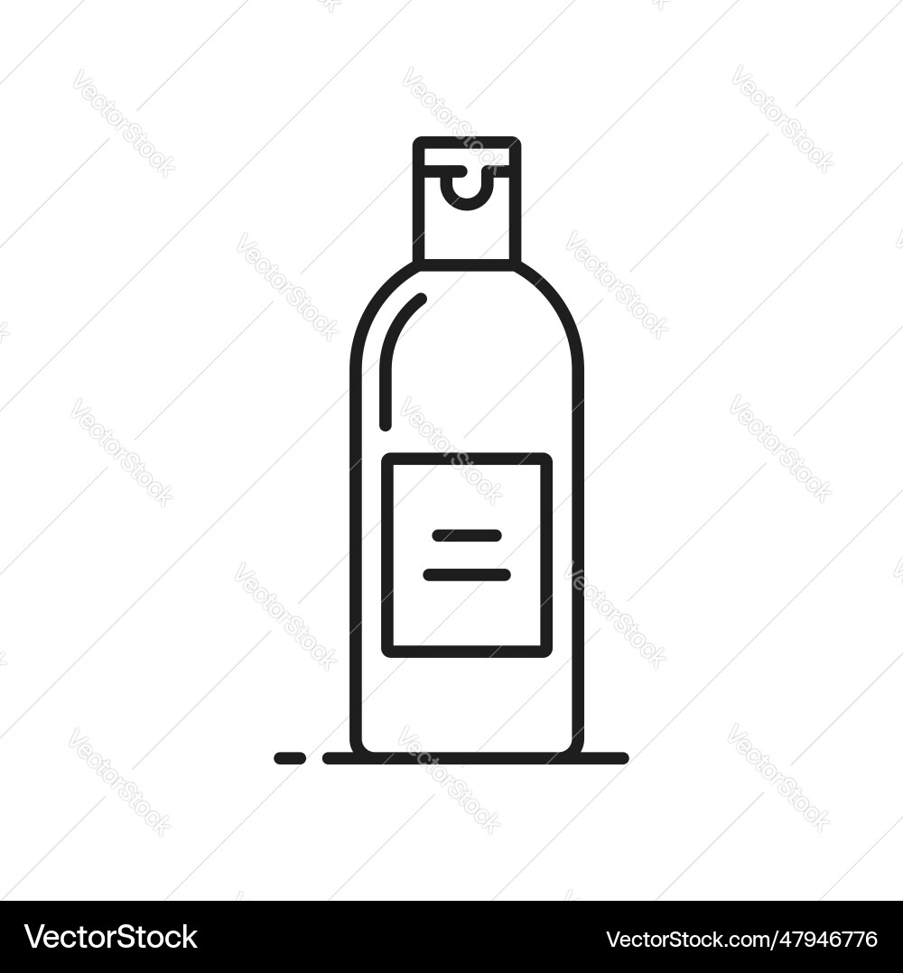 Lotion bottle icon shampoo or cosmetic container Lotion bottle icon shampoo or cosmetic container vector image