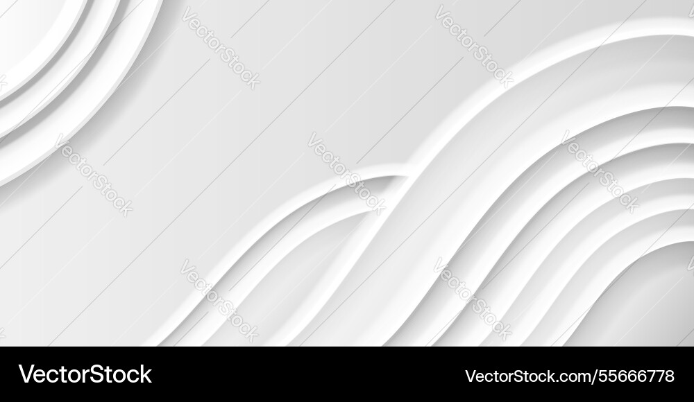 Neumorphism background with curved layers Neumorphism background with curved layers vector image