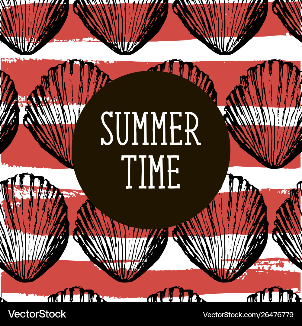 Crab sketch seamless pattern Crab sketch seamless pattern Vector Image