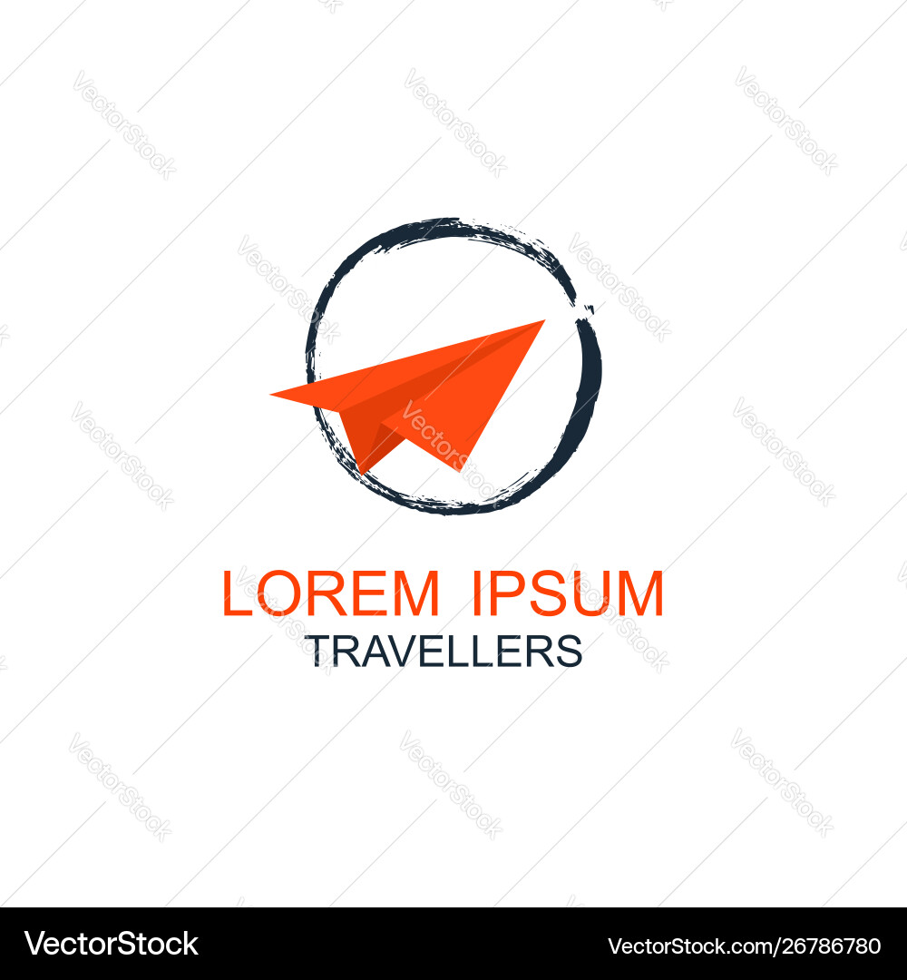 Reise Logo Urlaub Touristische Geschäftsreise Reise Logo Urlaub Touristische Geschäftsreise vektorbild
