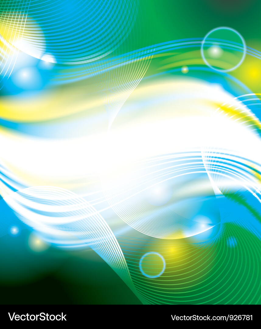 Abstract Light Splash Background Vector Image