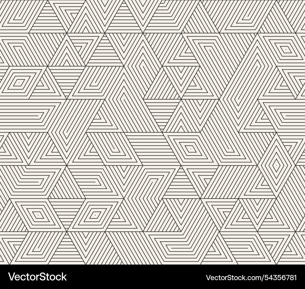Seamless pattern repeating geometric elements Seamless pattern repeating geometric elements vector image