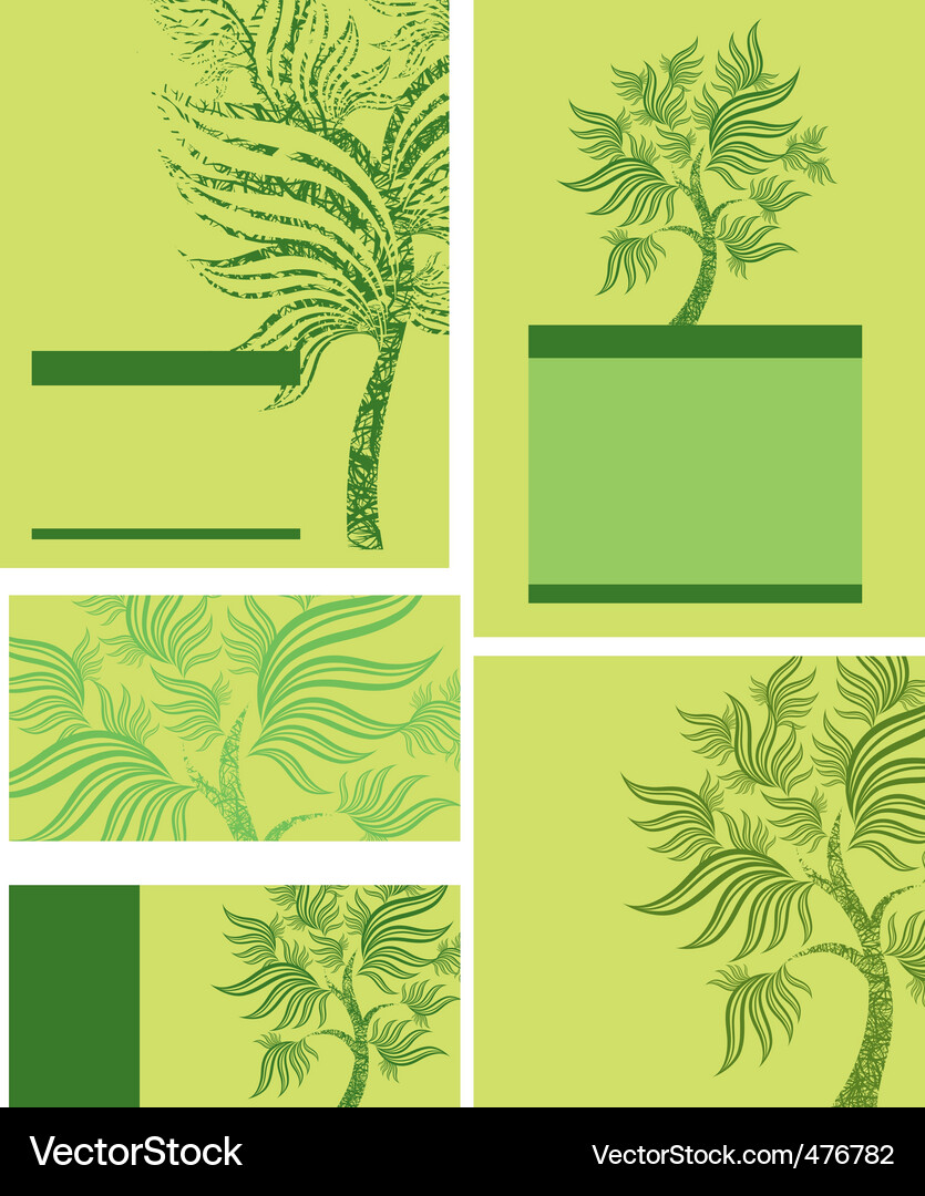 Spring trees Vector Image