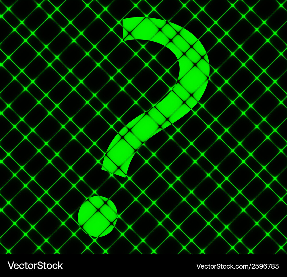 Question mark flat modern web button and space Vector Image