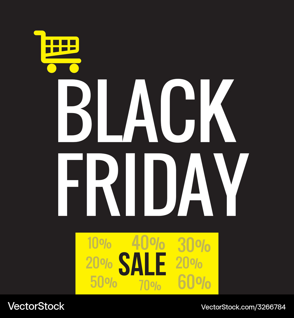A black background with text numbers Vector Image