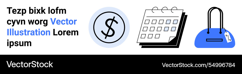 Graphics displaying financial symbol Graphics displaying financial symbol vector image