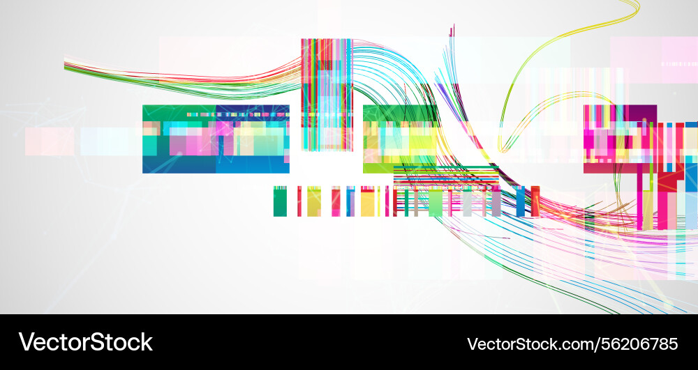 Abstract colorful background with different Abstract colorful background with different vector image