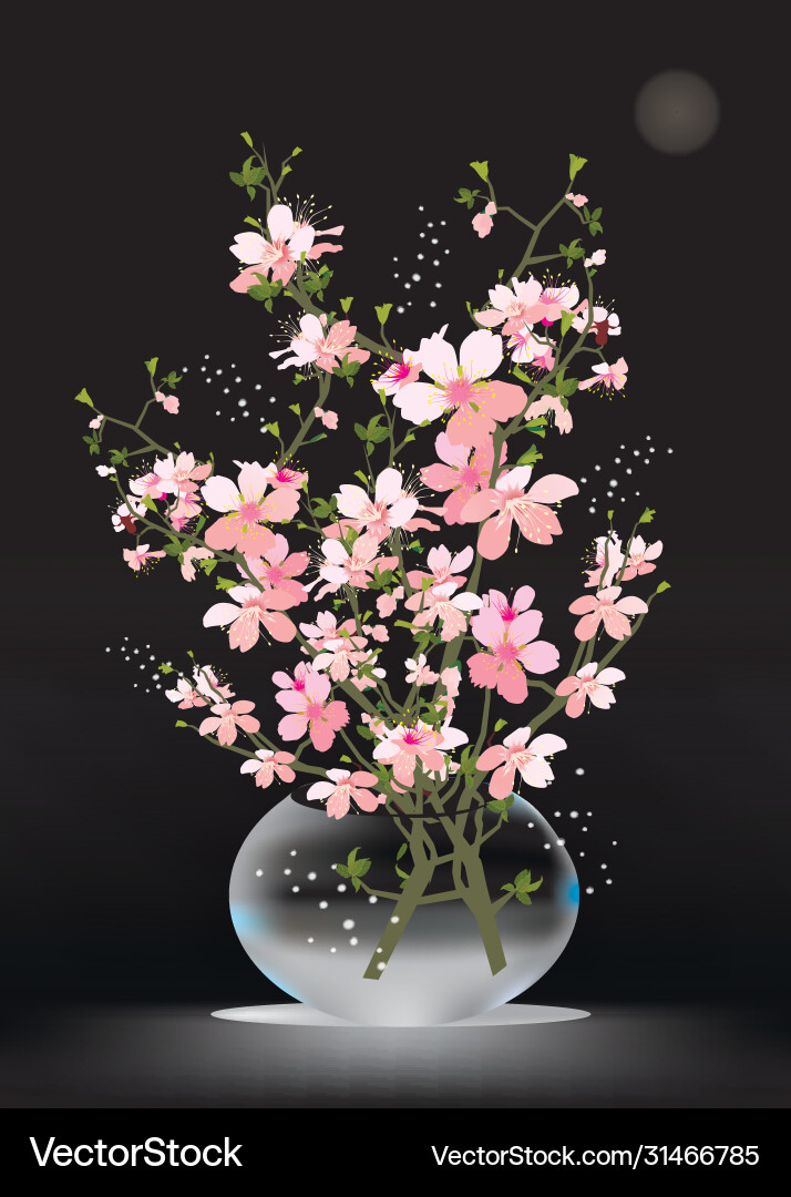 Bouquet spring flowers Royalty Free Vector Image