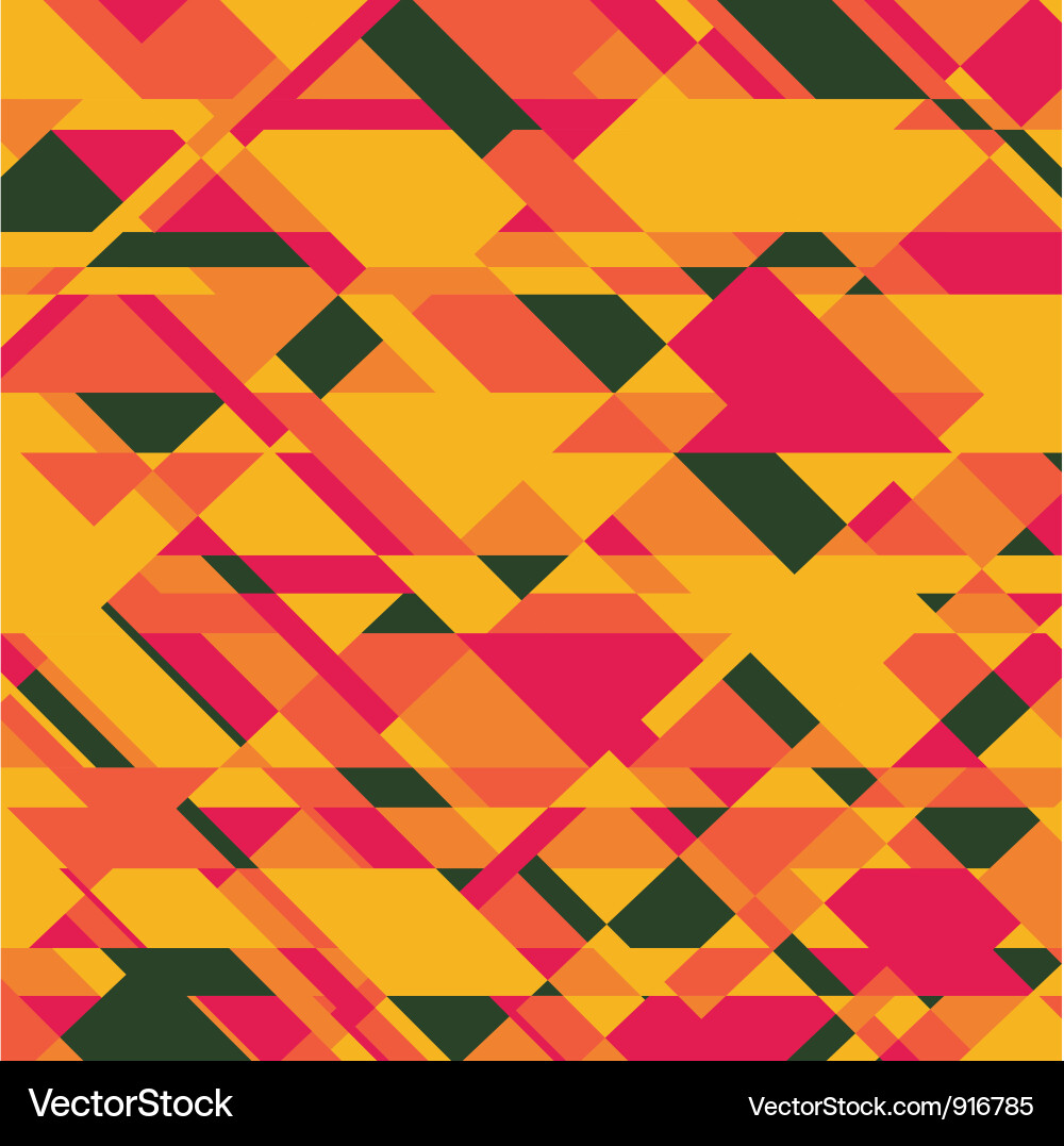 Geometric Color Blocks Background vector image