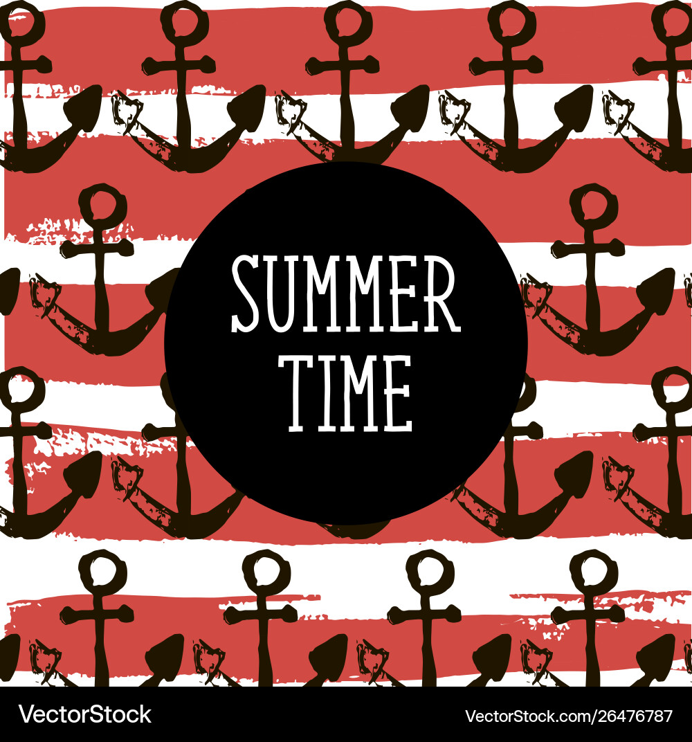 Crab sketch seamless pattern Crab sketch seamless pattern vector image