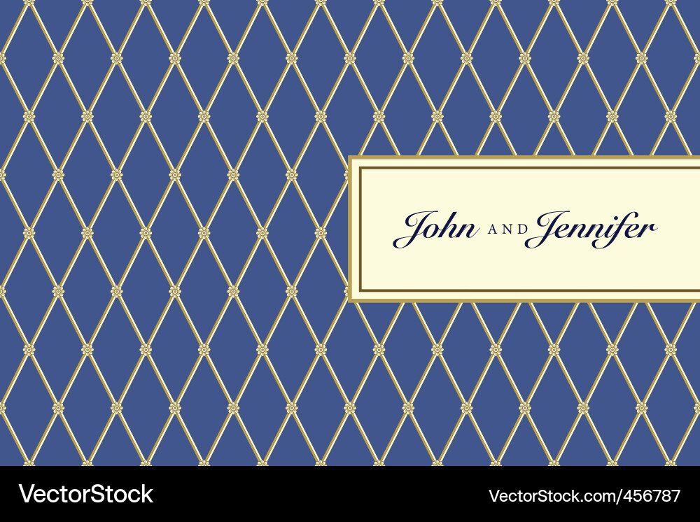 Elegant Damask Pattern Vector Image