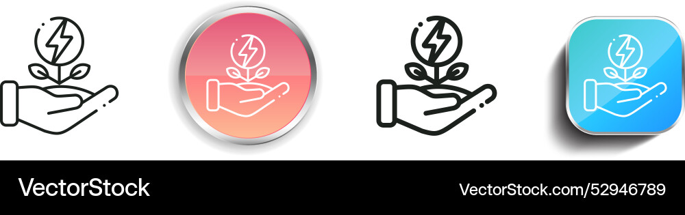 Compost icon thin linear regular and button style Compost icon thin linear regular and button style vector image