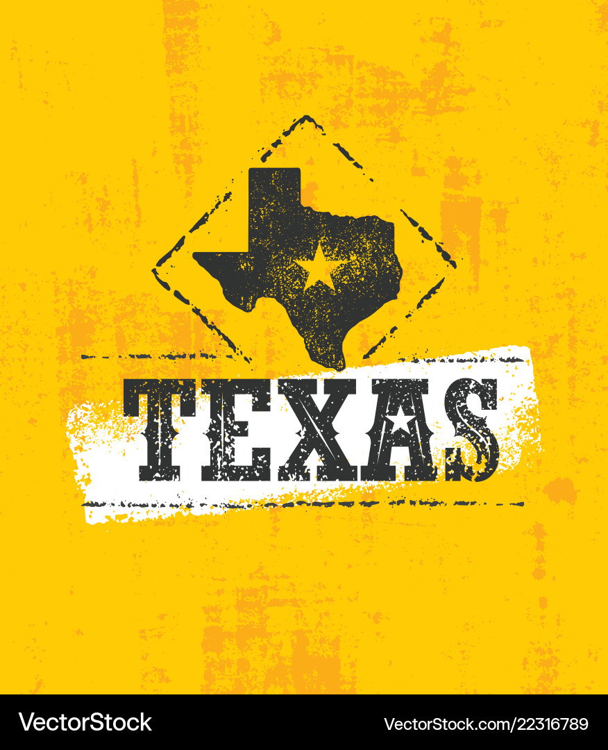 Texas pride rough grunge Texas pride rough grunge vector image