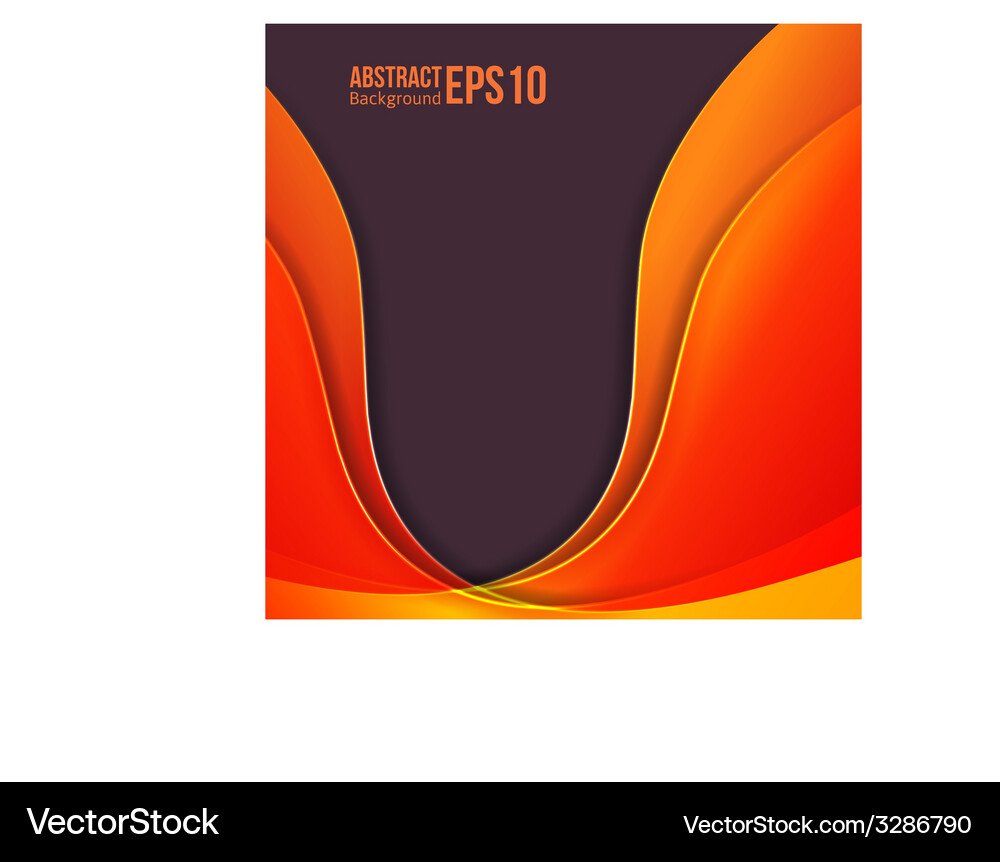 Abstract red light background forms a smooth Vector Image