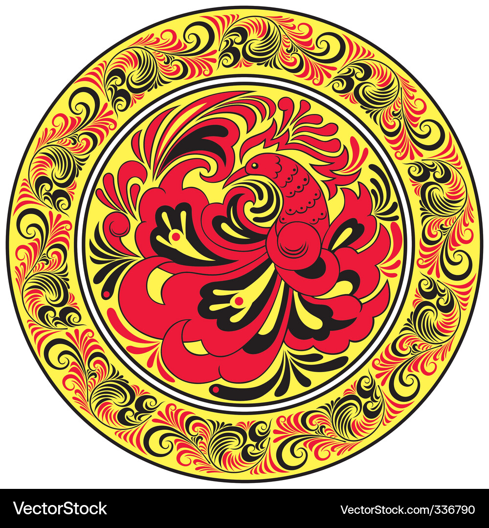 Circular pattern Vector Image