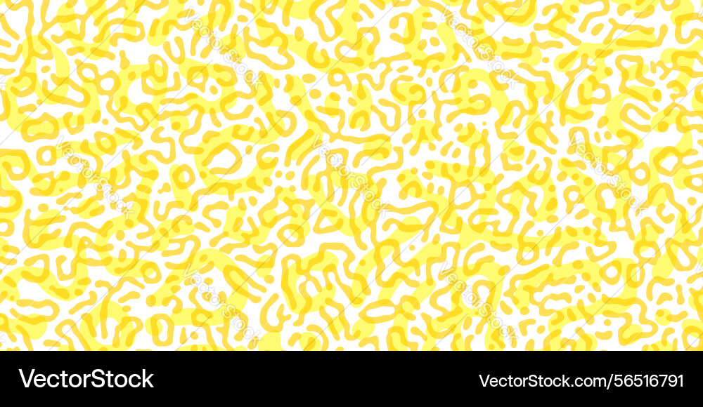 Generativer Algorithmus psychedelisch gelb Generativer Algorithmus psychedelisch gelb vektorbild