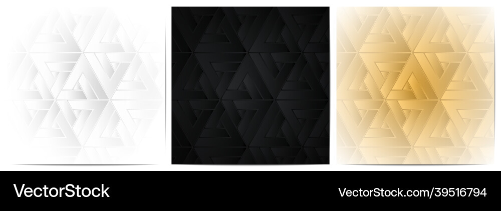 Geometric pattern triangle shape weave lines Geometric pattern triangle shape weave lines vector image