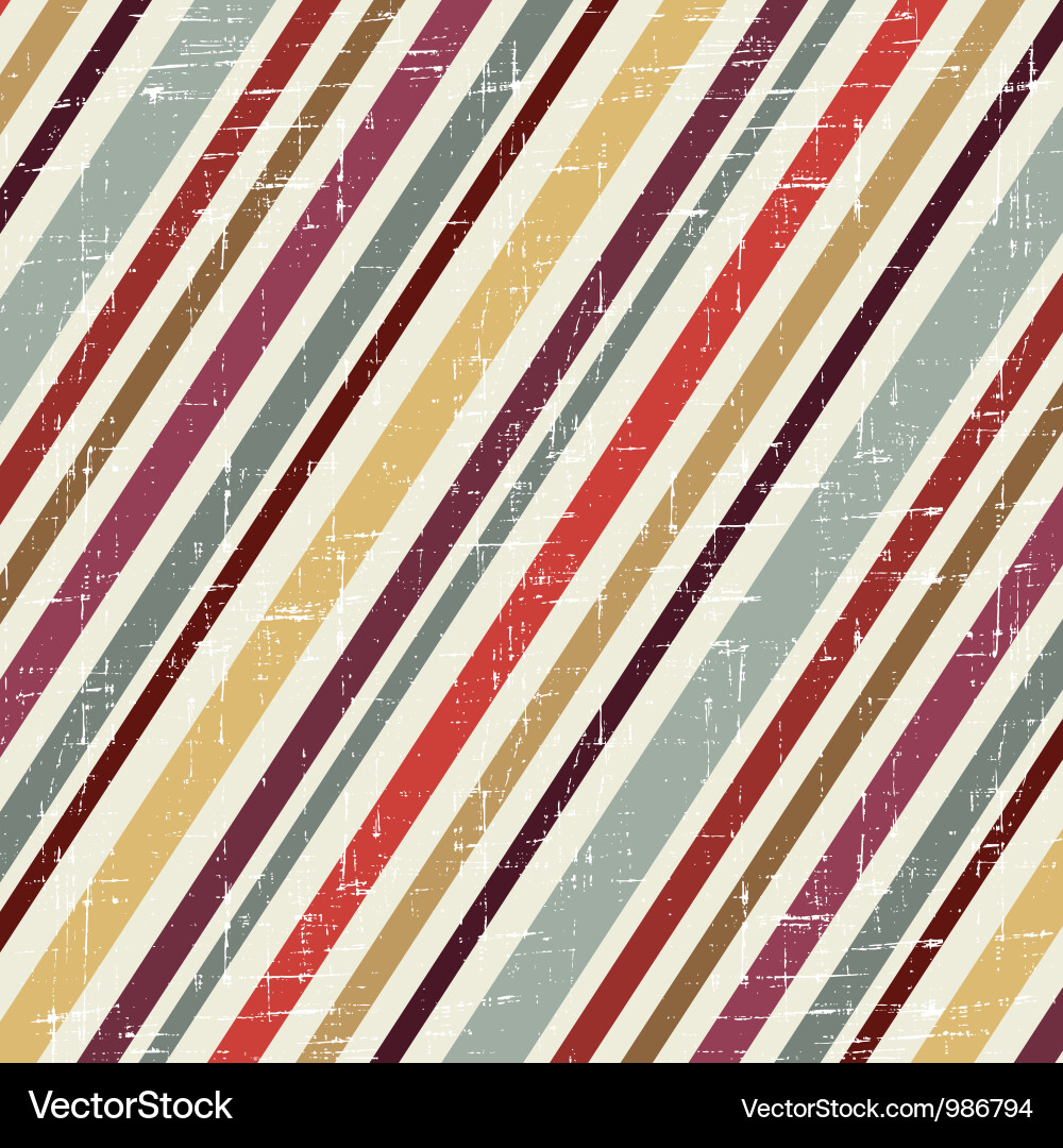 Retro Seamless Stripes Vector Image