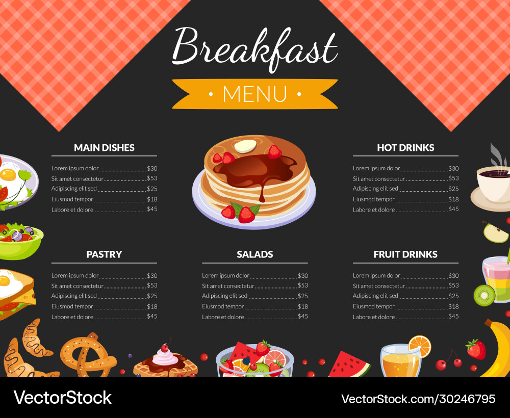 breakfast-menu-template-cafe-restaurant-vector-image