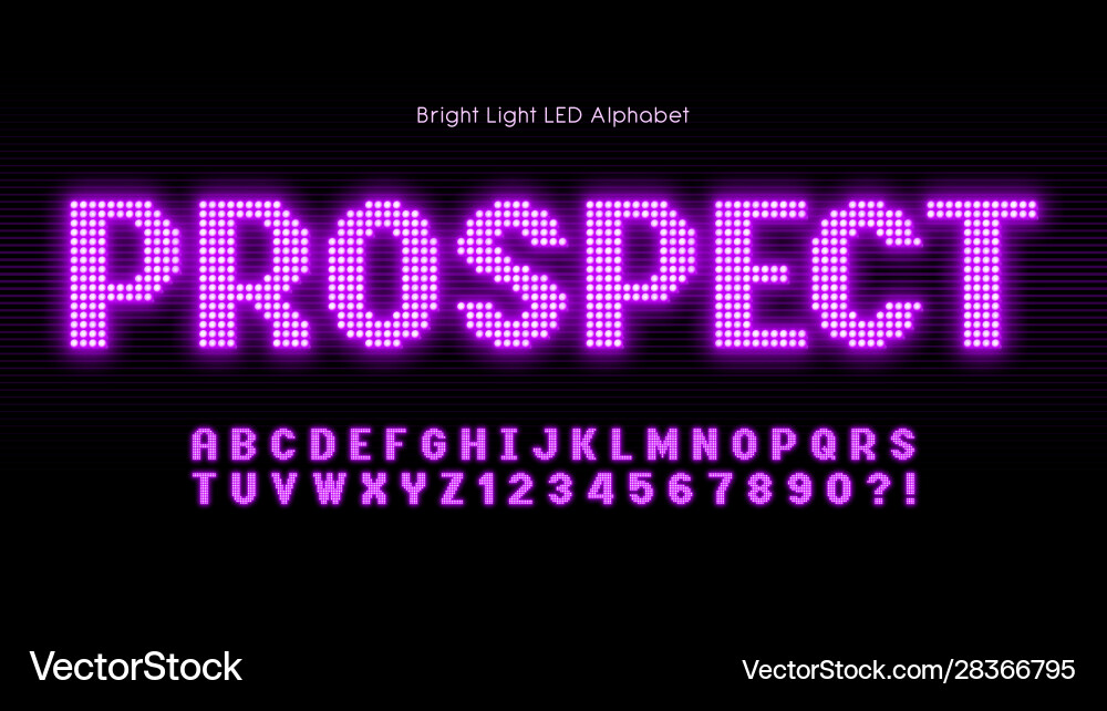Shining led