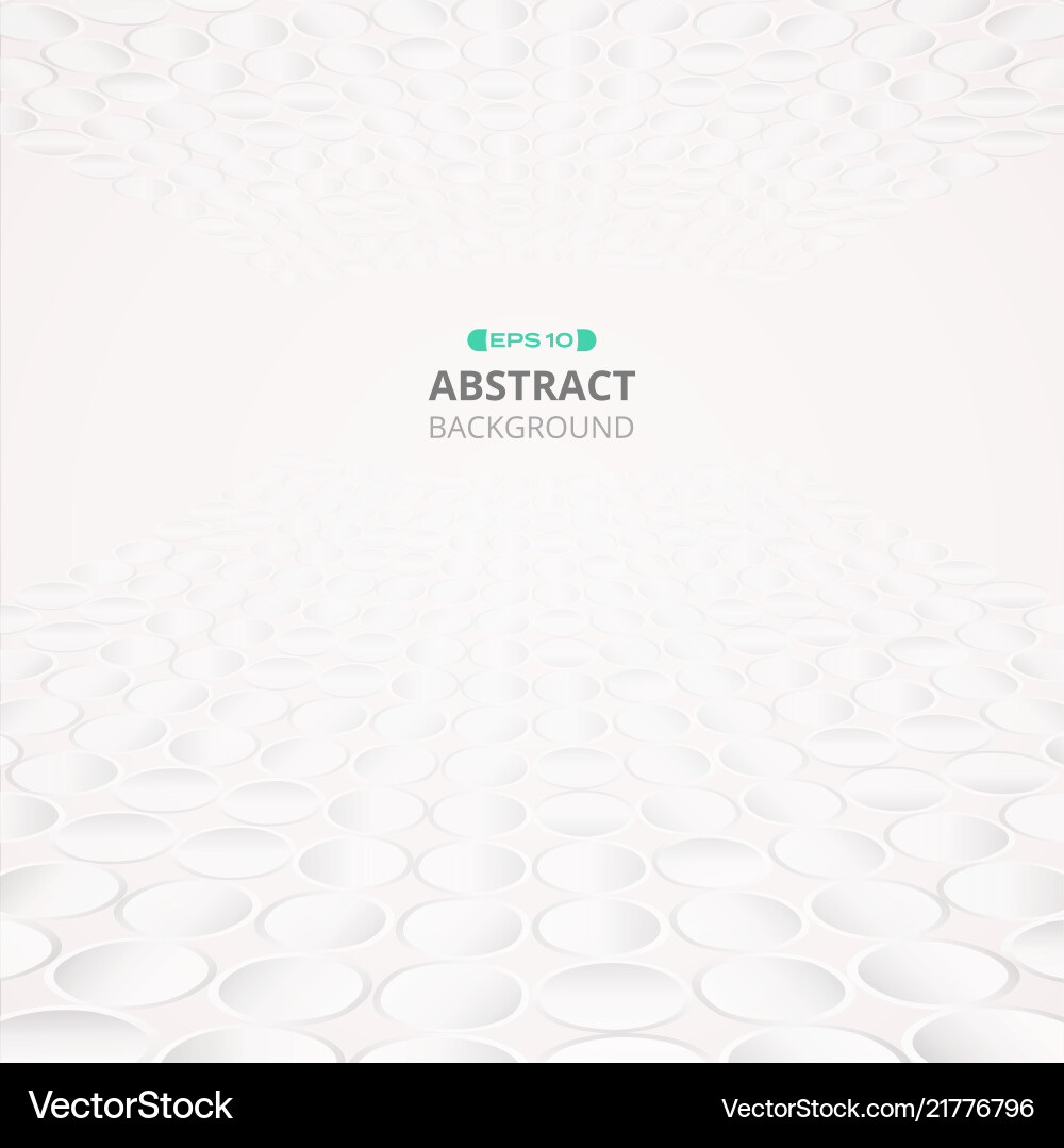 Abstract of gray round perspective pattern Abstract of gray round perspective pattern Vector Image