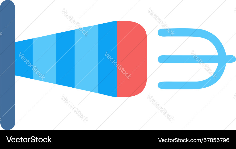 Forward thrust or airflow with arrow icon design Vector Image