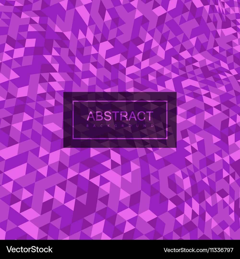 Triangular Polygon Background vector image