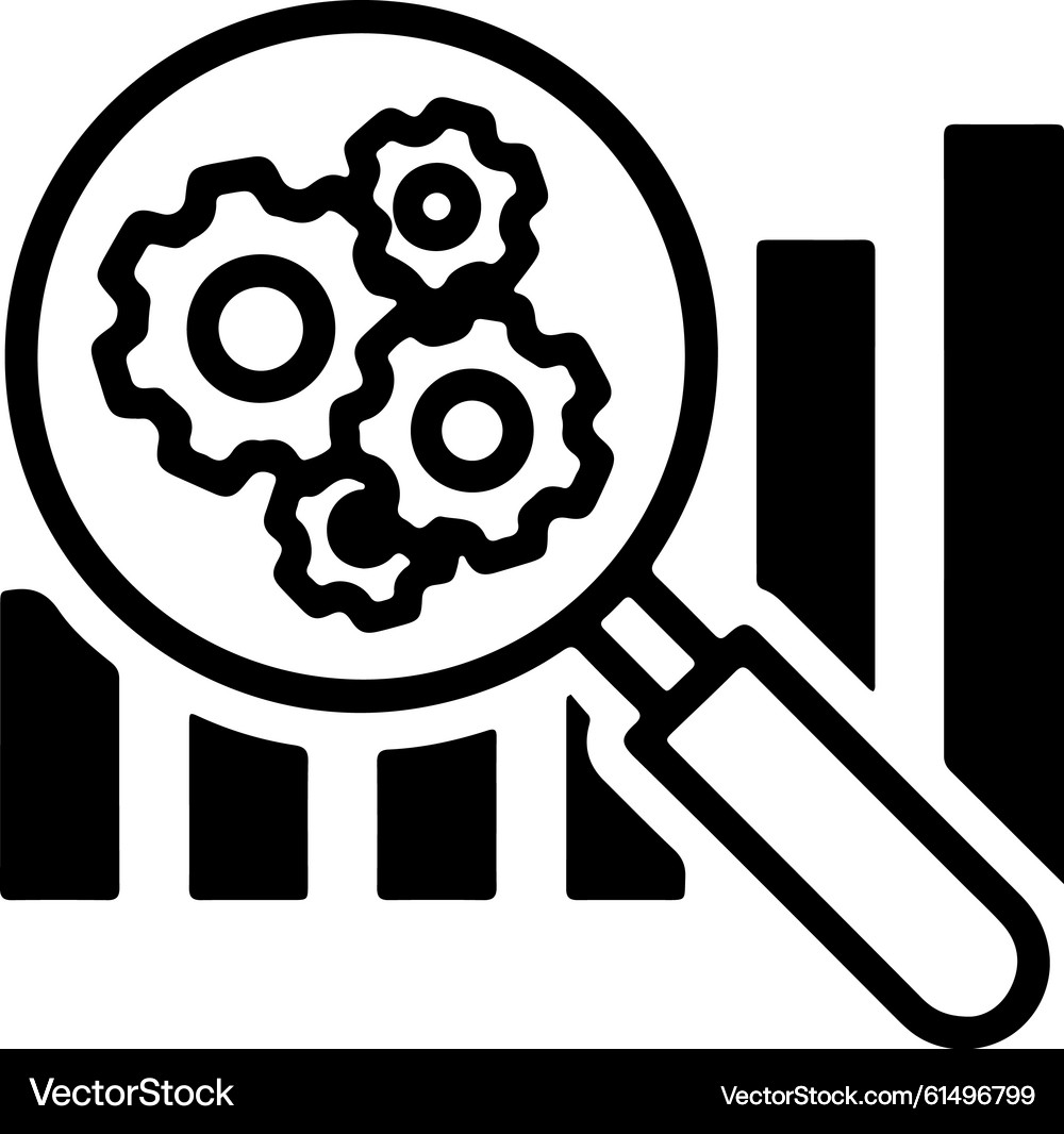 Performance Analysis Icon – Royalty-Free Vector | VectorStock