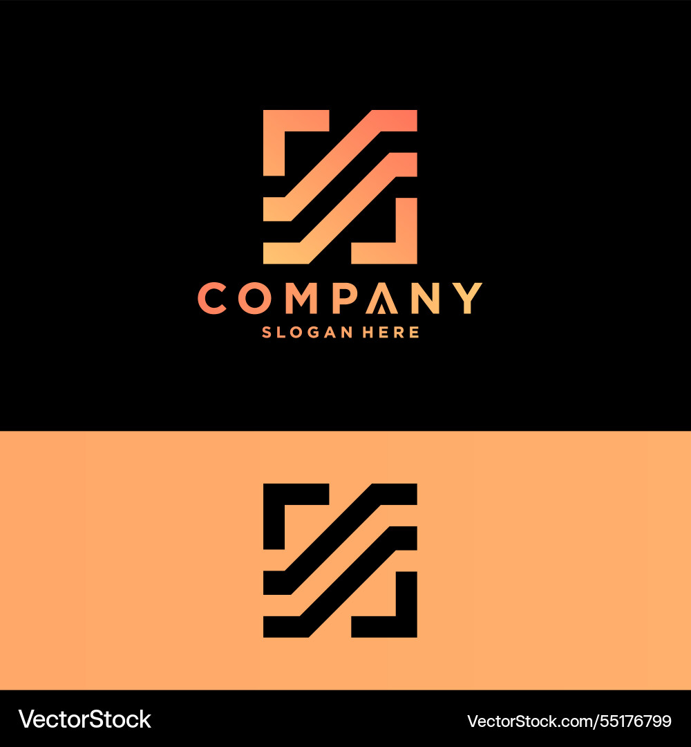 S symbol initial letter design monogram abstract S symbol initial letter design monogram abstract vector image