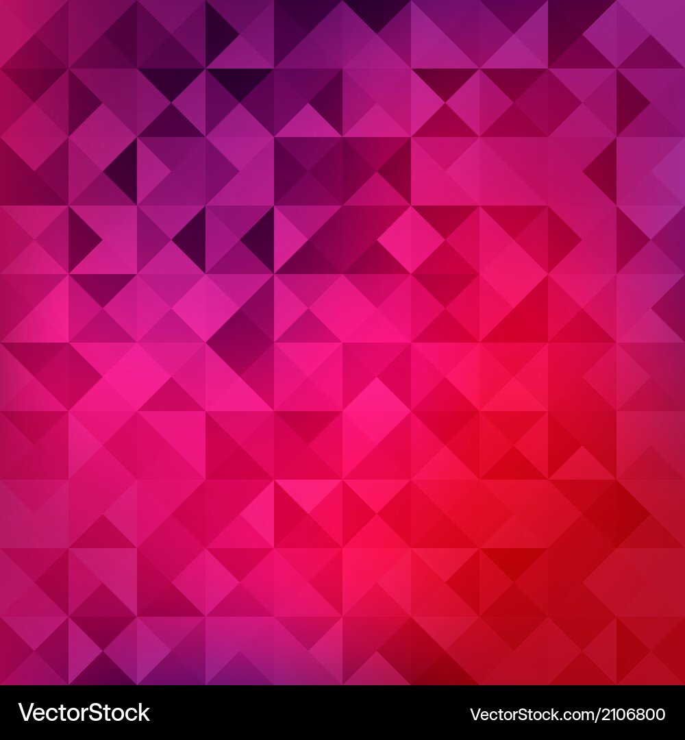 Retro triangle background Vector Image