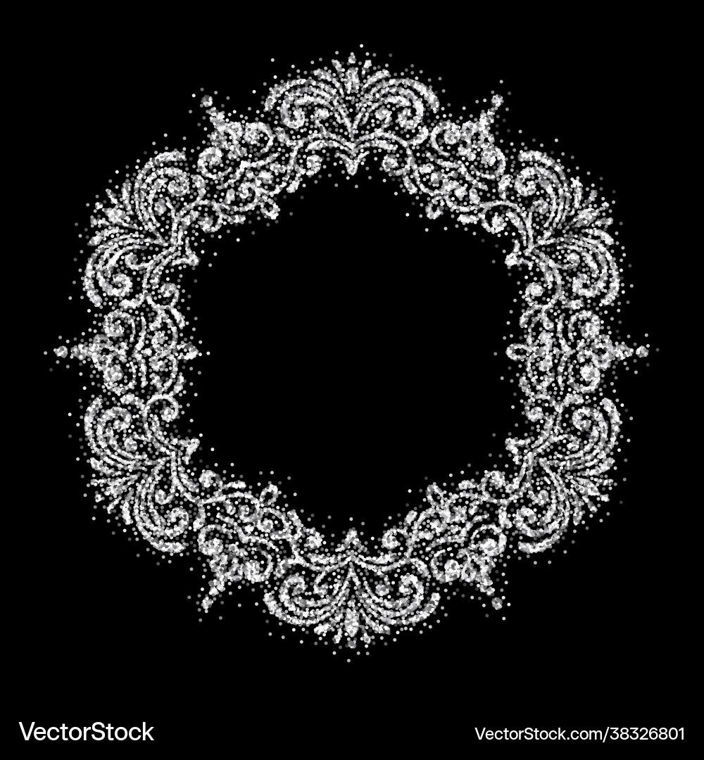 Retro shiny frame or border Retro shiny frame or border vector image