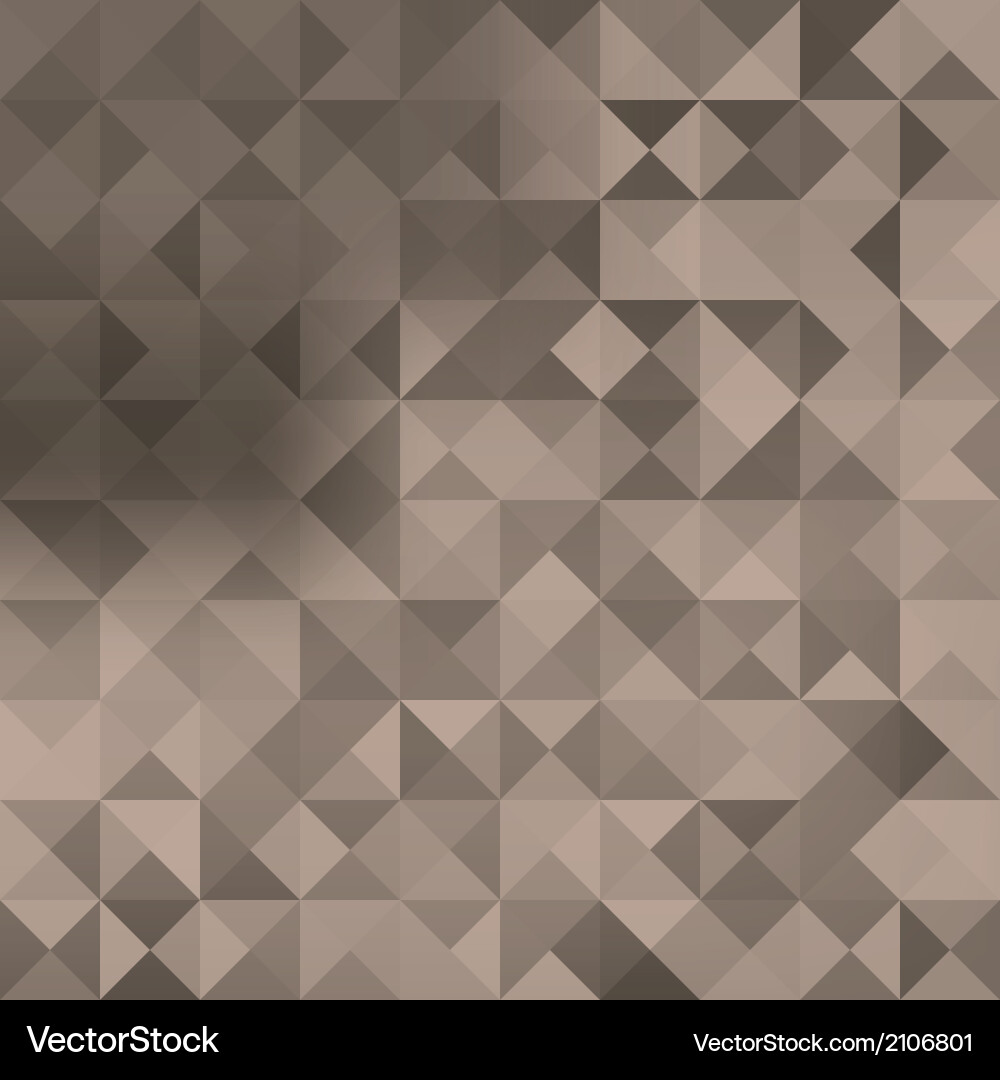 Retro triangle background vector image