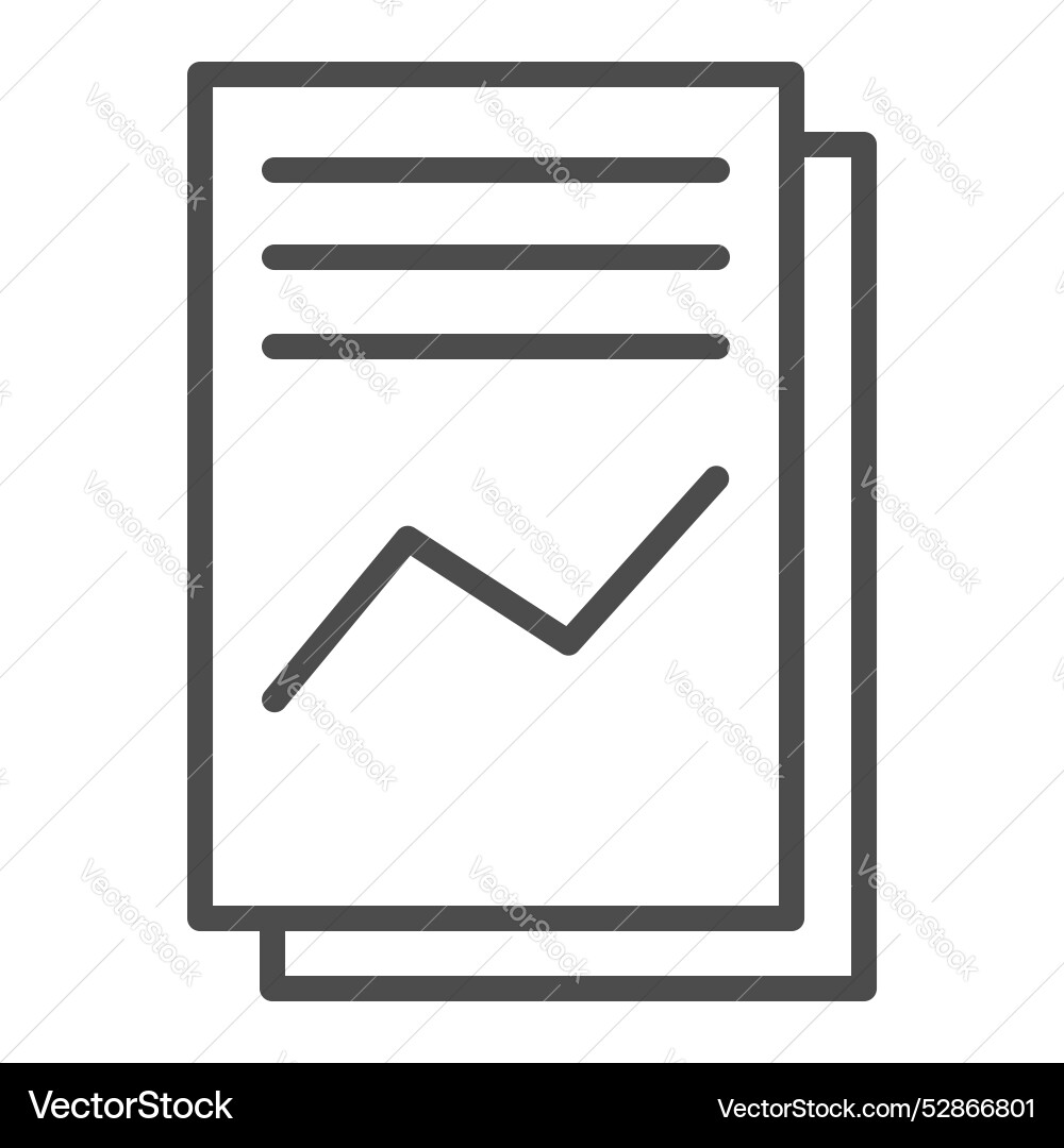 Textdatei-Icon-Dokument mit Diagrammsymbol melden Textdatei-Icon-Dokument mit Diagrammsymbol melden vektorbild
