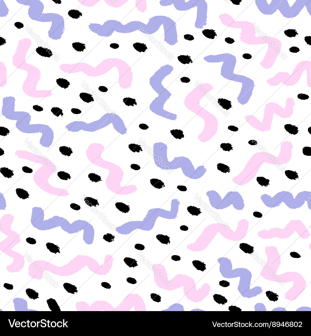 Retro Geometric Pattern vector image