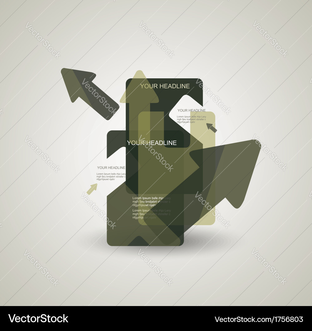 Abstract background with colorful transparent vector image