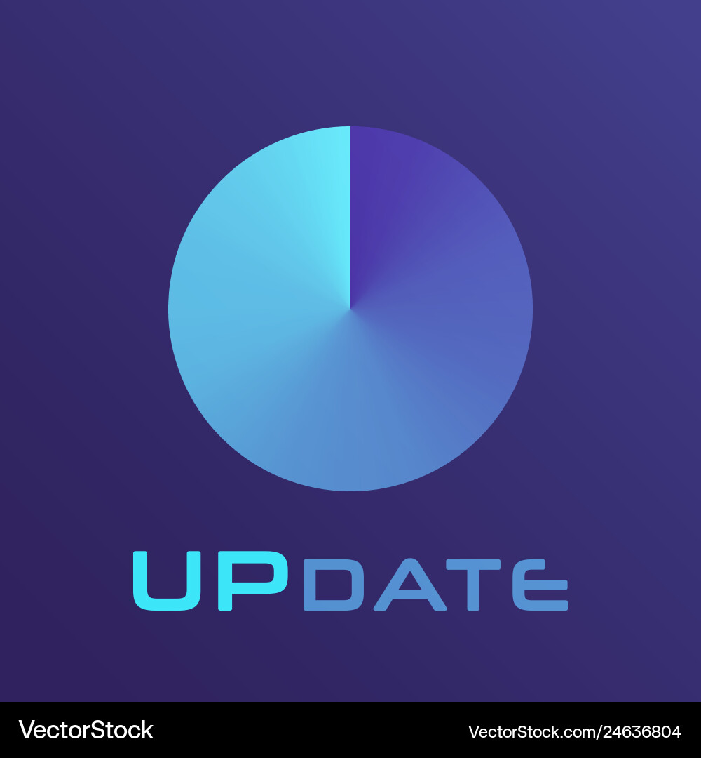 Loading process screen Loading process screen vector image